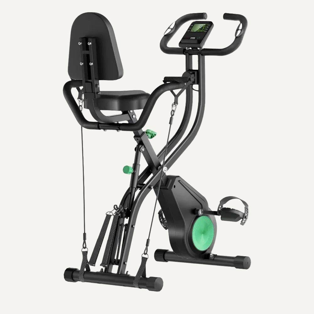 Toputure TEB4 (cyclette pieghevole 5 in 1 con schienale)