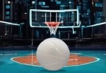 Wilson: il primo pallone da basket stampato in 3D wilson airless basket ball sport