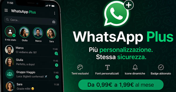 cosa serve whatsapp plus