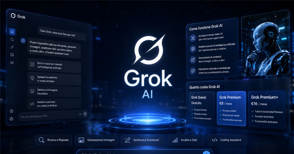 Grok AI: cos’è, come funziona e quanto costa